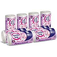 Handy Bag Bolsas de Basura 10L Baño - Extra Resistentes- Perfumadas- 120 Bolsas